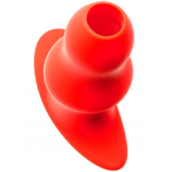 MK Toys Plug Tunnel Stretch Rouge Extra large 16 x 7.5cm